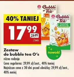 Biedronka Zestaw do bubble tea O’s oferta