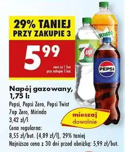 Biedronka Napój gazowany, 1,75 l oferta