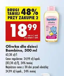Biedronka Oliwka dla dzieci Bambino, 300 ml oferta