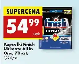 Biedronka Kapsułki Finish Ultimate All in One, 70 szt oferta