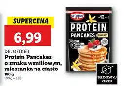Lidl DR. OETKER PROTEIN Pancakes o smaku waniliowym, mieszanka na ciasto oferta