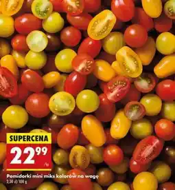 Biedronka Pomidorki mini miks kolorów na wagę oferta