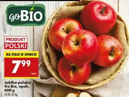 Biedronka Jabłko polskie Go Bio, opak oferta