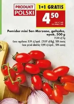 Biedronka Pomidory mini san marzano gałązka oferta