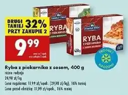 Biedronka Ryba z piekarnika sosem włoskim Family Fish oferta