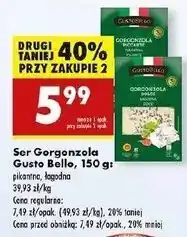 Biedronka Gorgonzola łagodna Gustobello oferta