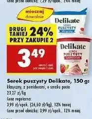 Biedronka Serek puszysty o smaku pesto Delikate oferta