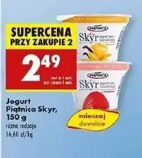 Biedronka Jogurt typu islandzkiego waniliowy Piątnica Skyr oferta
