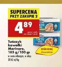 Biedronka Tuńczyk kawałki w sosie własnym Marinero oferta