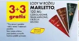 Biedronka Lody czekoladowe Marletto oferta