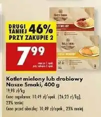 Biedronka Kotlet drobiowy z marchewką i groszkiem puree ziemniaczanym Nasze Smaki oferta