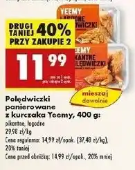 Biedronka Polędwiczki z kurczaka pikantne Yeemy oferta