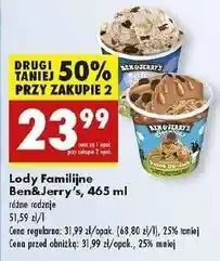 Biedronka Lody dulce de-lish Ben & Jerry's oferta