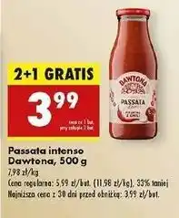 Biedronka Passata intense pikantna z chili Dawtona oferta