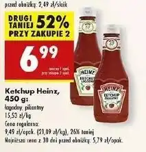 Biedronka Ketchup pikantny Heinz oferta