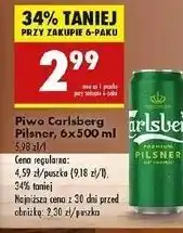 Biedronka Piwo Carlsberg oferta