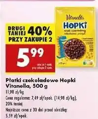 Biedronka Płatki hopki Vitanella oferta
