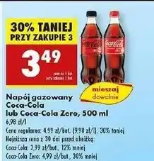 Biedronka Napój Coca-Cola Zero oferta