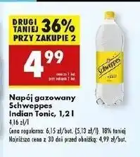 Biedronka Napój indian tonic Schweppes oferta