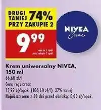 Biedronka Krem do twarzy i ciała Nivea Creme oferta