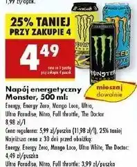 Biedronka Napój energetyczny Monster Energy The Doctor Vr 46 oferta