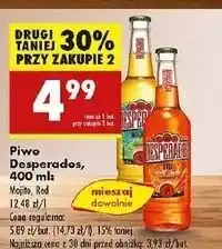 Biedronka Piwo Desperados Mojito oferta