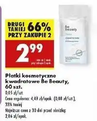 Biedronka Płatki kosmetyczne maxi Be Beauty oferta