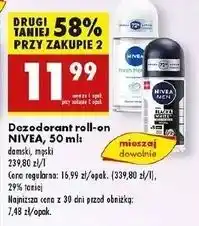 Biedronka Antyperspirant Nivea Fresh Natural oferta