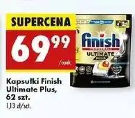 Biedronka Tabletki do zmywarek lemon Finish Ultimate Plus oferta