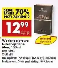 Biedronka Woda toaletowa Lucca Cipriano Strong Impression oferta