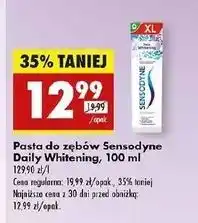 Biedronka Pasta do zębów Sensodyne Daily Whitening oferta