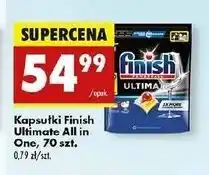 Biedronka Tabletki do zmywarek lemon Finish Powerball Ultimate oferta
