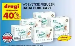 Biedronka Pieluchy 4 maxi Dada Pure Care oferta