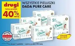 Biedronka Pieluszki Dada Pure Care oferta