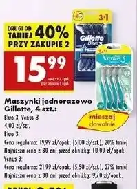 Biedronka Maszynki do golenia Gillette Venus 3 Sensitive oferta