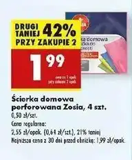 Biedronka Ściereczki domowe perforowane Zosia Samosia oferta