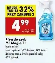 Biedronka Płyn do mycia szyb Mr Magic oferta