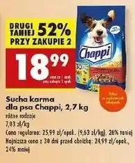 Biedronka Karma dla psa wołowina Chappi oferta