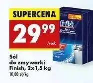 Biedronka Sól do zmywarki 5 x power Finish Classic oferta