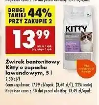 Biedronka Żwirek lawendowy Kitty oferta
