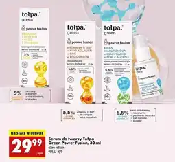 Biedronka Serum do twarzy kwas hualuronowy Tołpa Green Power Fusion oferta