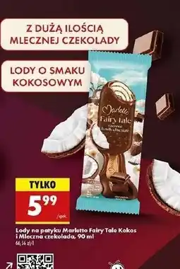 Biedronka Lód coconut & milk chocolate Marletto oferta