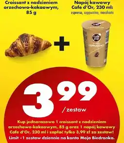 Biedronka Napój kawowy macchiato Cafe D'or oferta
