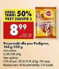 Biedronka Przysmak dla psa Pedigree Schmackos oferta