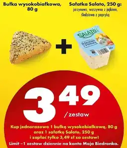 Biedronka Sałatka śledziowa z papryką Salato oferta