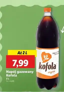 Lidl Napój original Kofola oferta