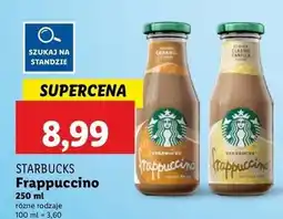 Lidl Napój caramel Starbucks Frappuccino oferta