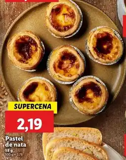 Lidl Pastel de nata Chrupiące Z Pieca oferta