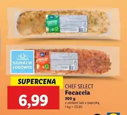 Lidl Focaccia z papryką i pomidorami Chef Select oferta