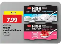 Lidl Deser naturalny Milbona oferta